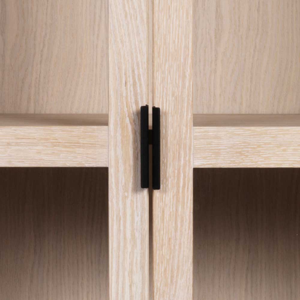 White Wash Vitrinenschrank modern - Myras
