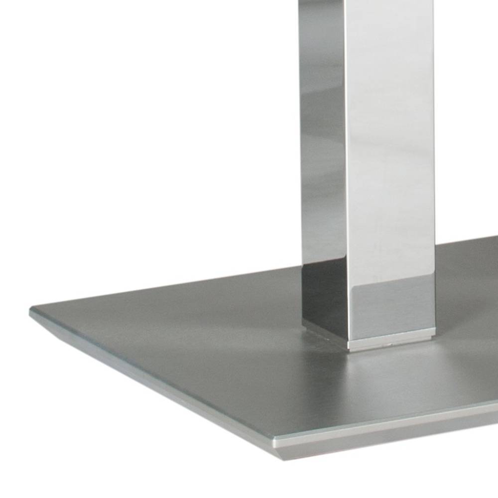 Design-Wohnzimmertisch mit höhenverstellbarer Glasplatte - Osla