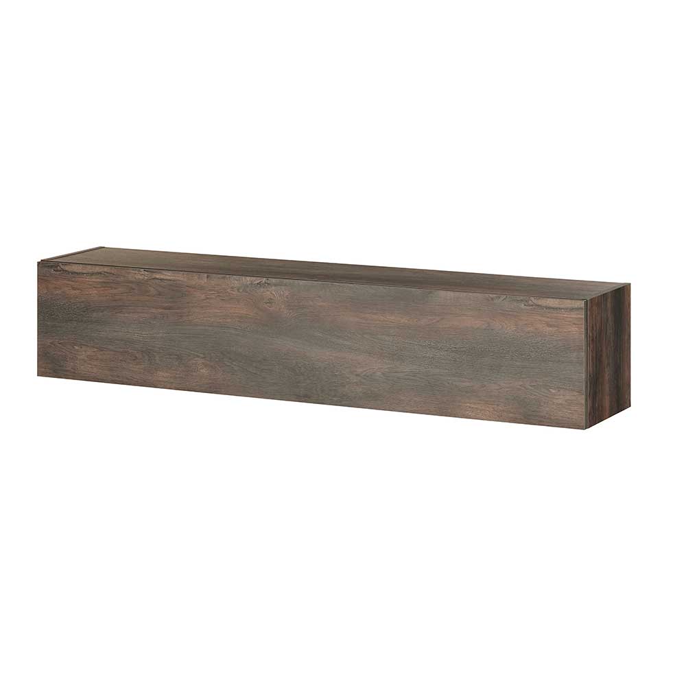 Wohnzimmer Oberschrank in Eiche Dunkel - Mundo