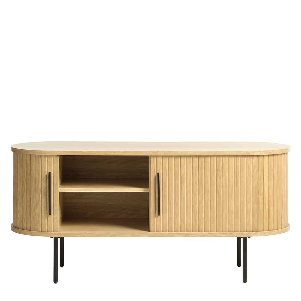 TV Lowboard in ovalem Design - Teorina
