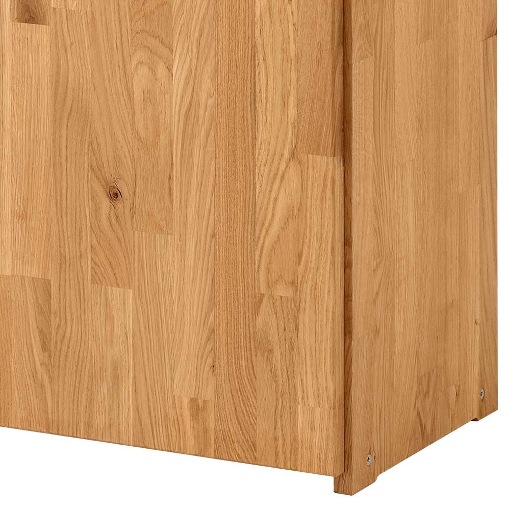 Moderner Büroschrank aus Wildeiche Massivholz - Rosenna