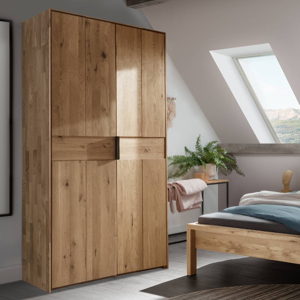 2-türiger Kleiderschrank - 104 cm breit - Martinez