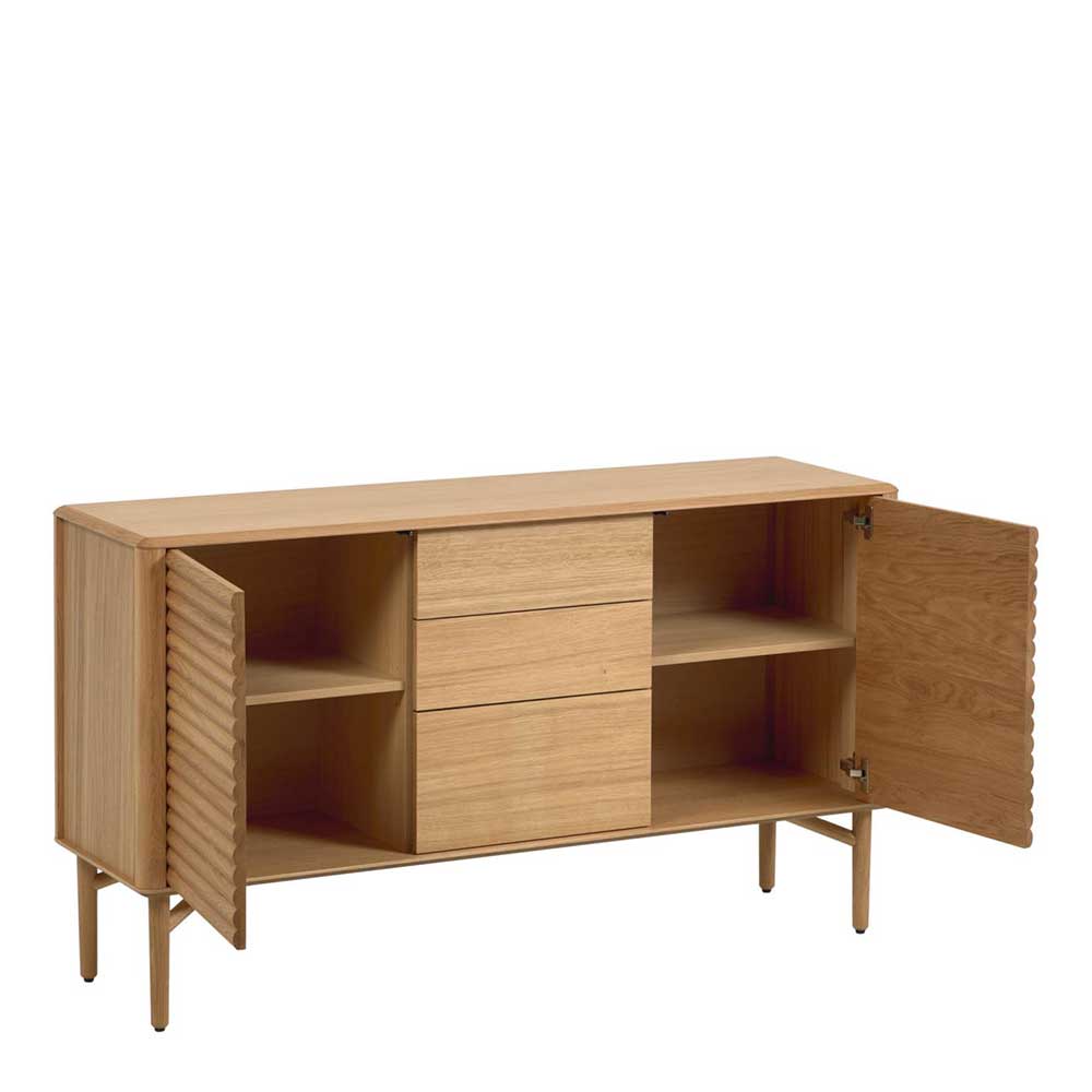 155x86x45 Skandi Kommode in Eiche - Eyre
