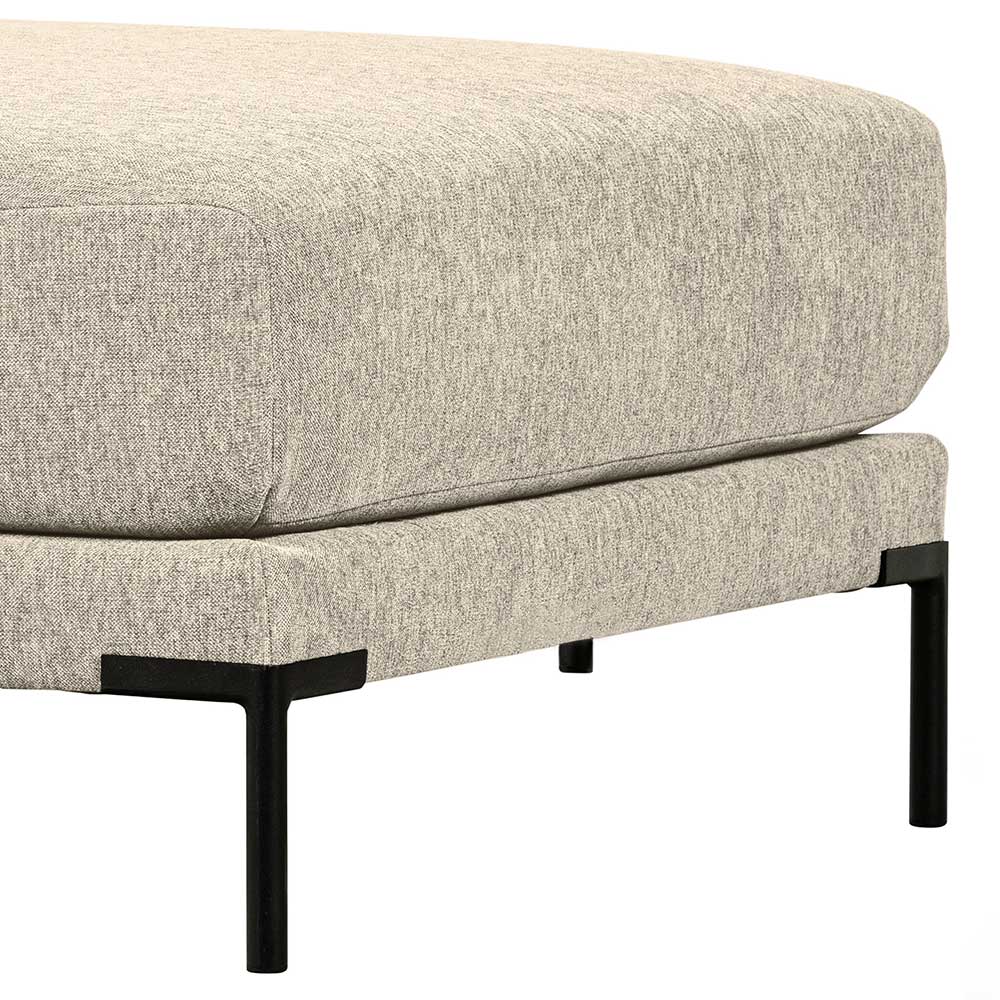 Wohnzimmerhocker in Beige - Guerrero