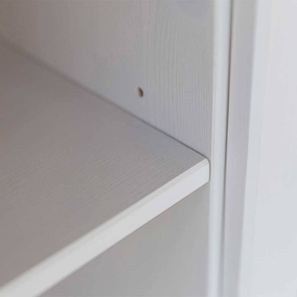 Landhaus Highboard aus Kiefer zweifarbig - Zalya