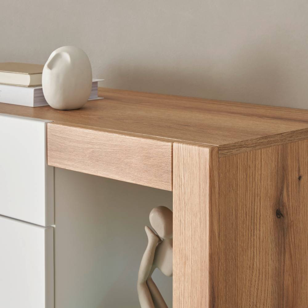 Highboard mit acht offene Fächern - Adejano
