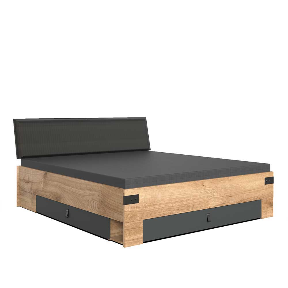 Schlafraum Möbelset mit Stauraumbett - Enegal (vierteilig)