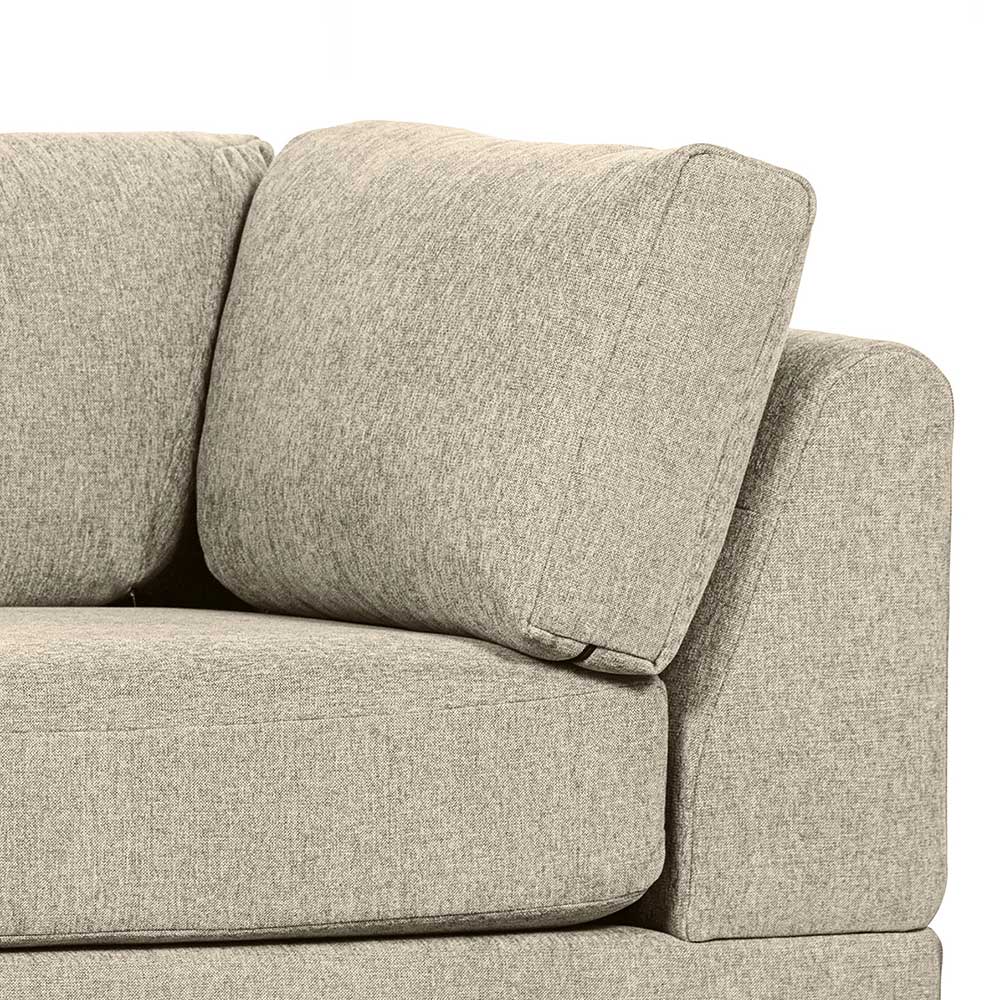 Sofamodul Lounge rechts in Beige - Guerrero