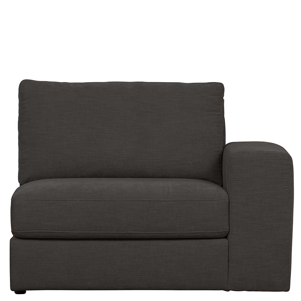 Abschlusselement Modulsofa mit Armlehne rechts - Jilatov