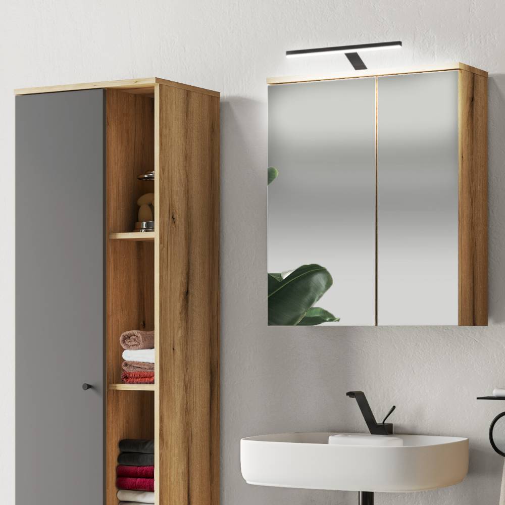Komplettausstattung Badmöbel Set - Niniana (fünfteilig)
