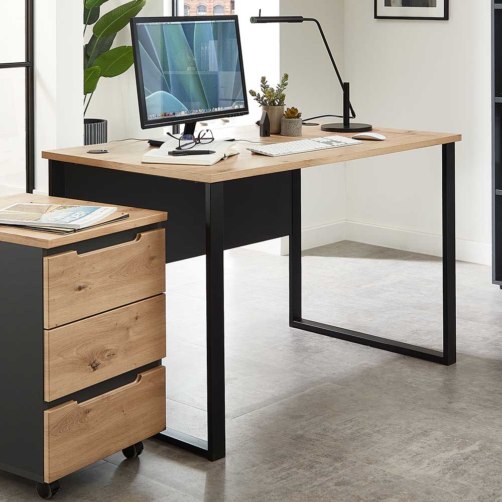 Office Schreibtisch mit Kabeldurchlass - Kuetra