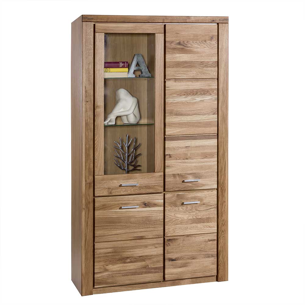108x200x40 Wohnraum Schrank aus Wildeiche - Maila