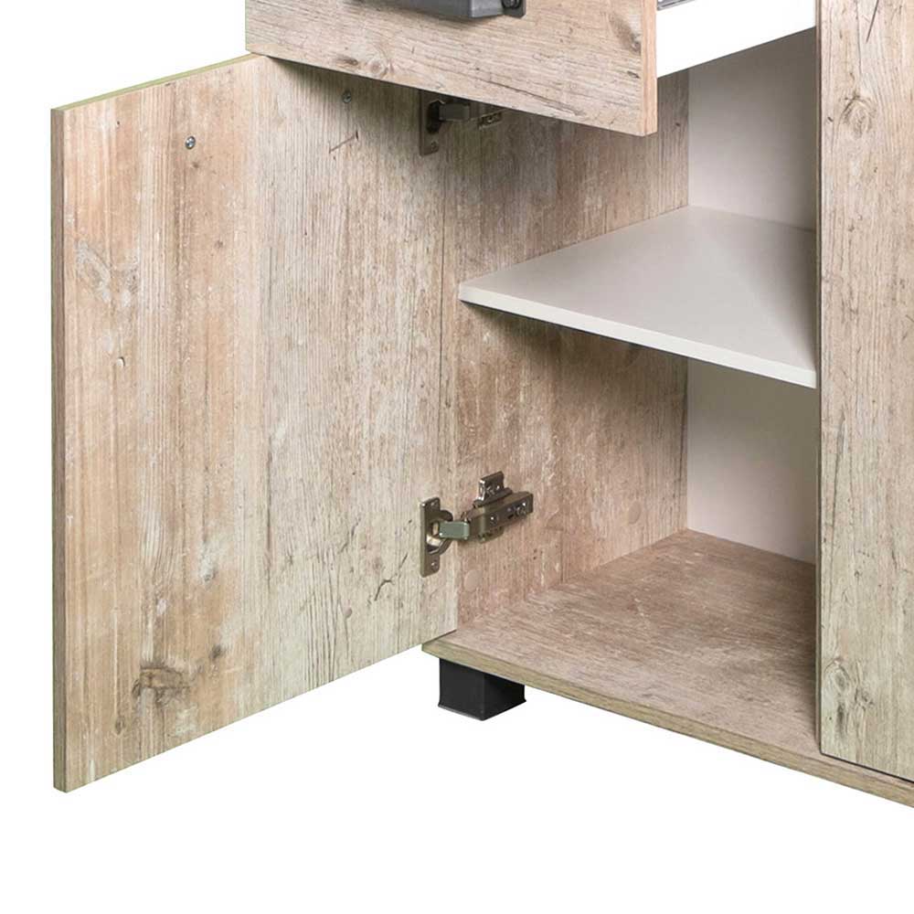 81x95 cm Touchwood Kommode in Eiche Grau - Mosnito