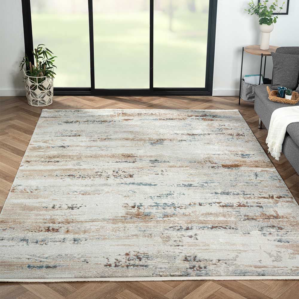 Teppich mit kurzem Flor in modernem Design - Shajana