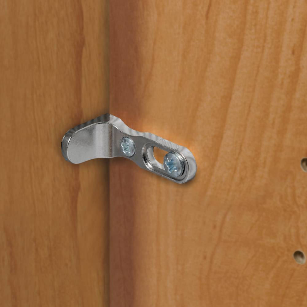 6-türiger Kleiderschrank teilmassiv - Yanicas
