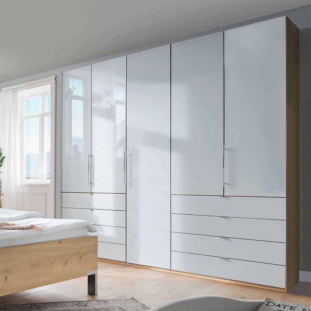 Moderner Kleiderschrank mit acht Schubladen - Nuetran