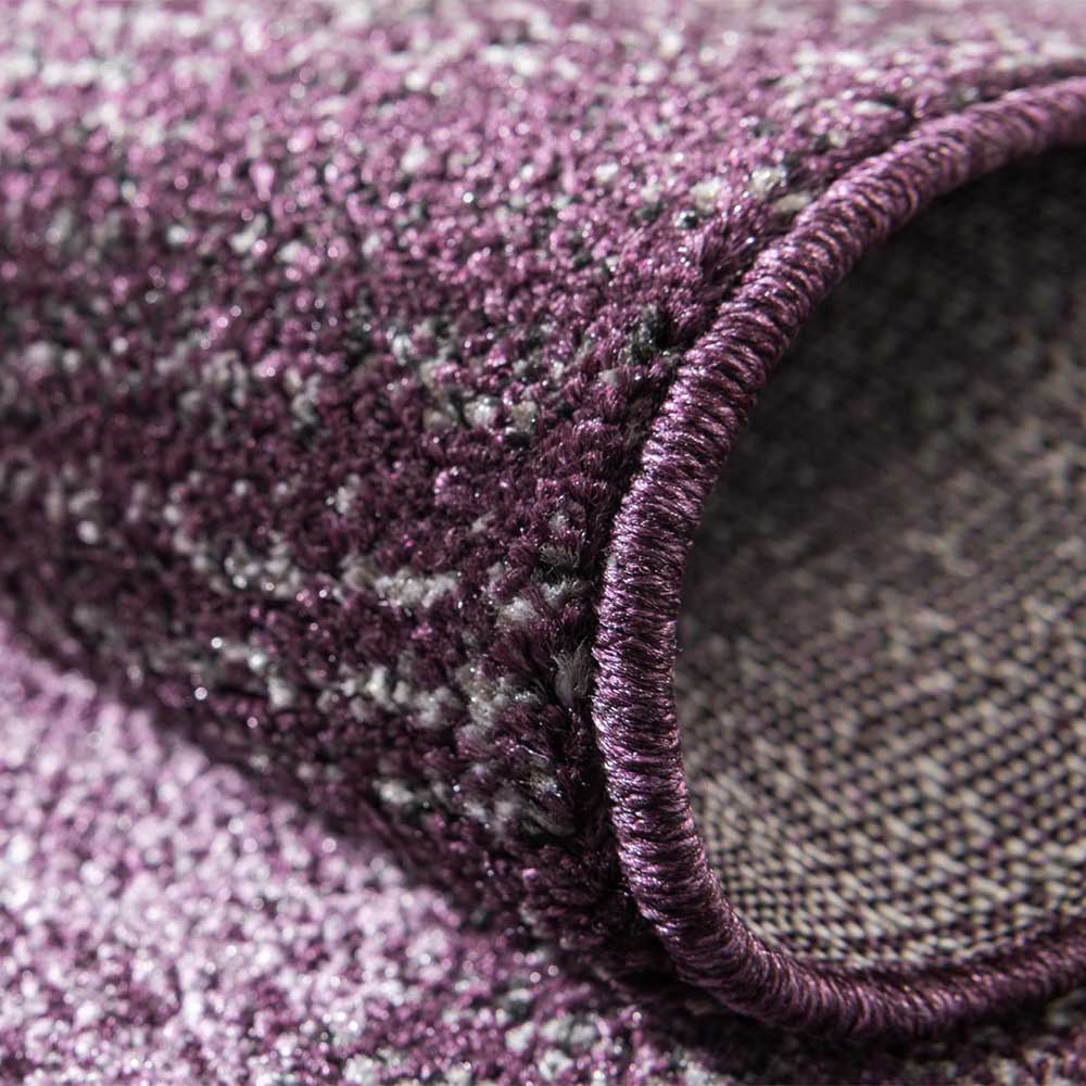 Pflegeleichter Teppich in Violett - Mutano