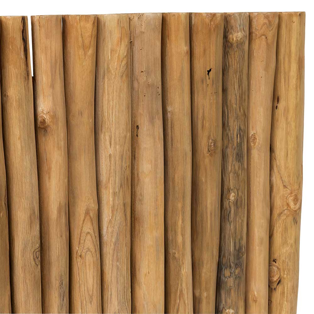 Wandpaneel Kopfteil aus Teak Ästen - Teako I