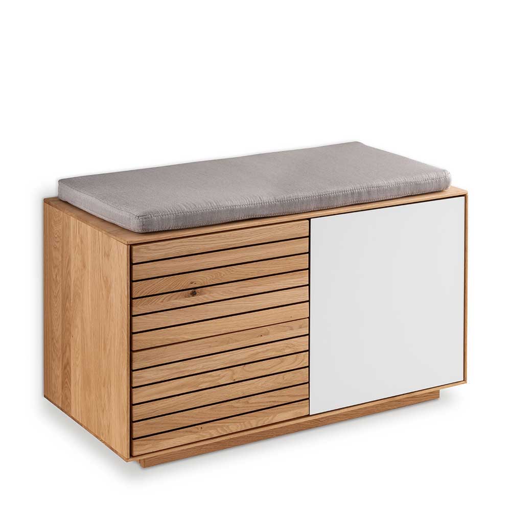 Flurmöbel Set aus Asteiche Massivholz - Zonga (fünfteilig)