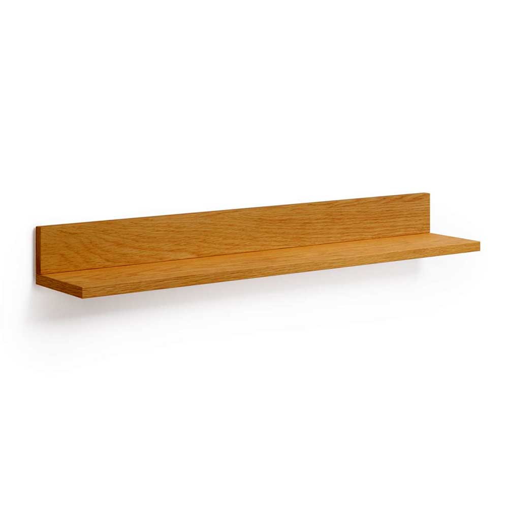 Modernes Hängeboard in Furnier Eiche - Elastian
