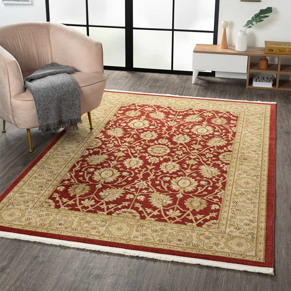 Teppich mit Fransen im Orientalischen Stil - Hiva
