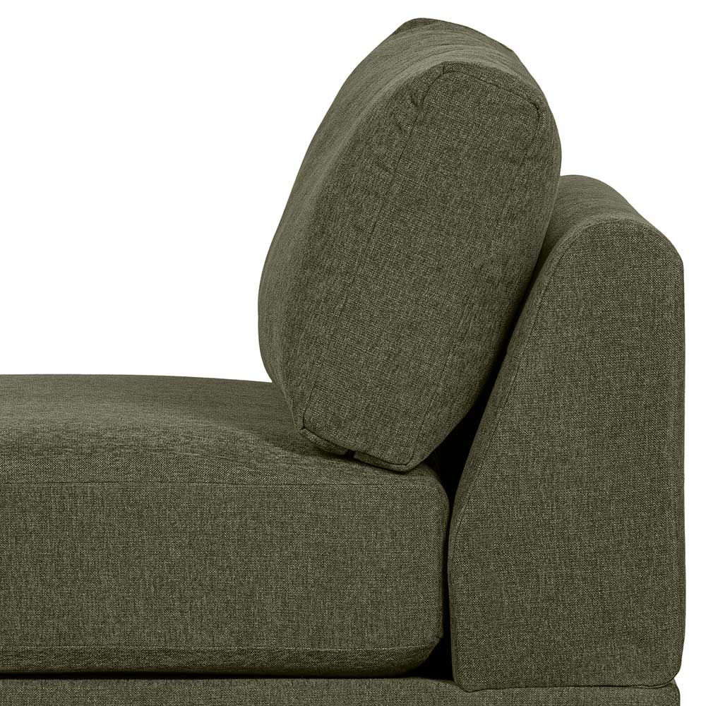1-Sitzer Modulsofa in Dunkelgrün - Arraggo