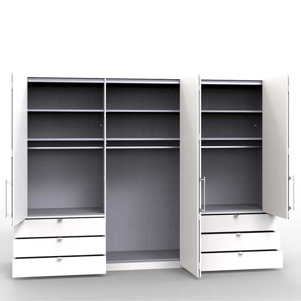 3m Kleiderschrank mit Metallgriffen - Bosays I