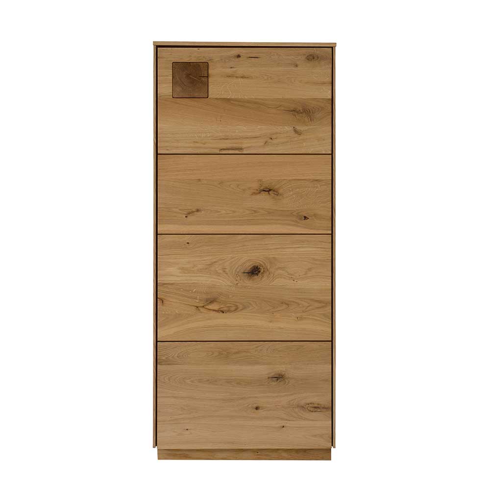 Wohnzimmerschrank aus Wildeiche massiv - Millena