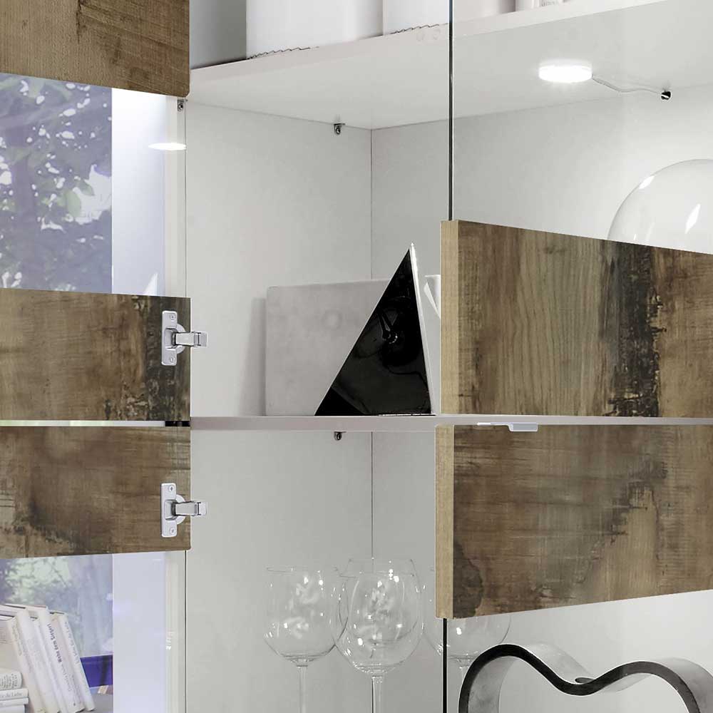 TV Anbauwand Kombination modern - Olvenion (dreiteilig)