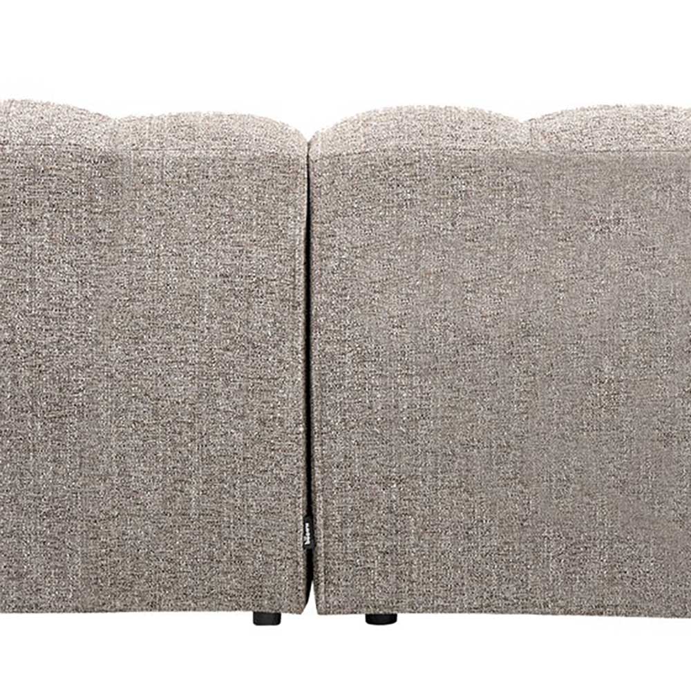 Wohnzimmer Sofa in Schlammfarben Melange - Sovia