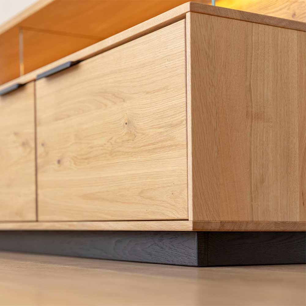 Eichenholz TV Lowboard in modernem Design - Judita
