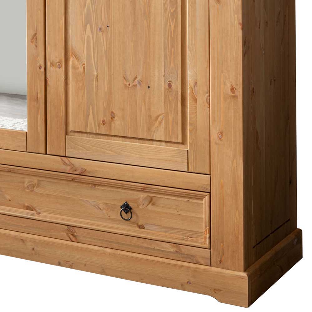 310x215x62 Massivholzschrank in Eichefarben - Voeca