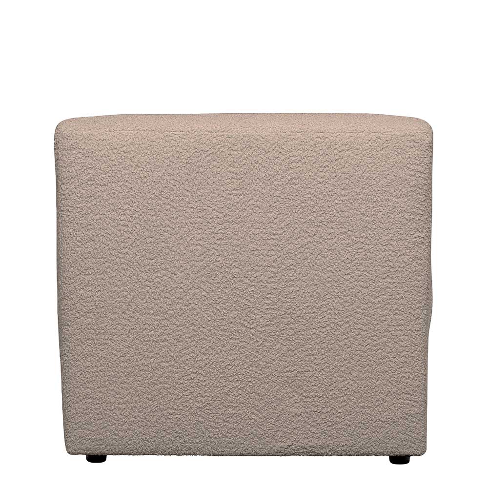 Systemsofa Modul in Beige Boucle - Viticco