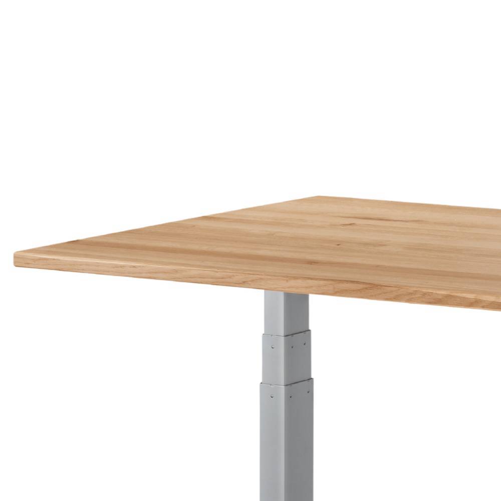 Elektrisch höhenverstellbarer Bürotisch in Eiche - Calexia