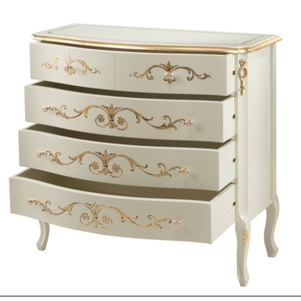 Edle Barock-Kommode miz 87 cm Breite - Iviada