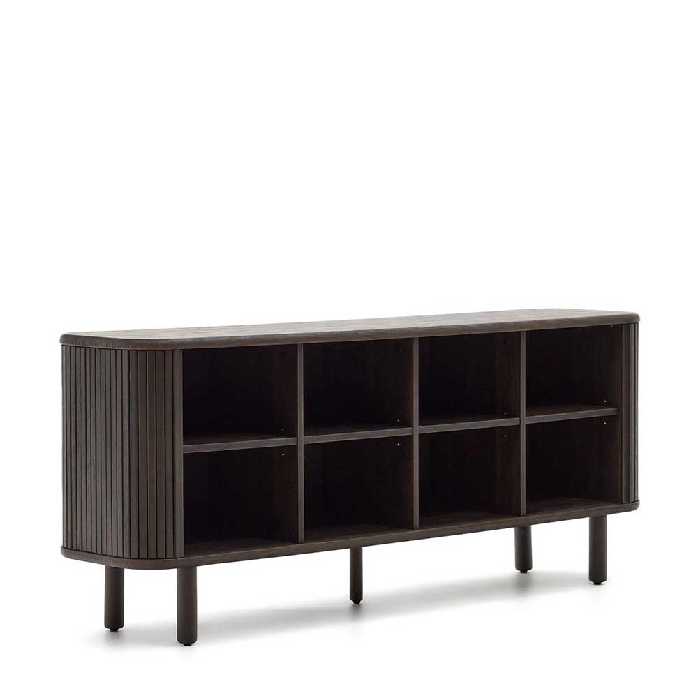 180x75x40 Sideboard in Schwarzbraun Esche - Tadaco