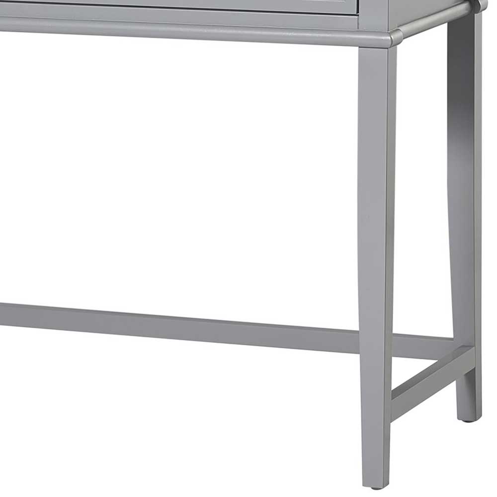 Modern Country Schreibtisch in Grau - Carlotte