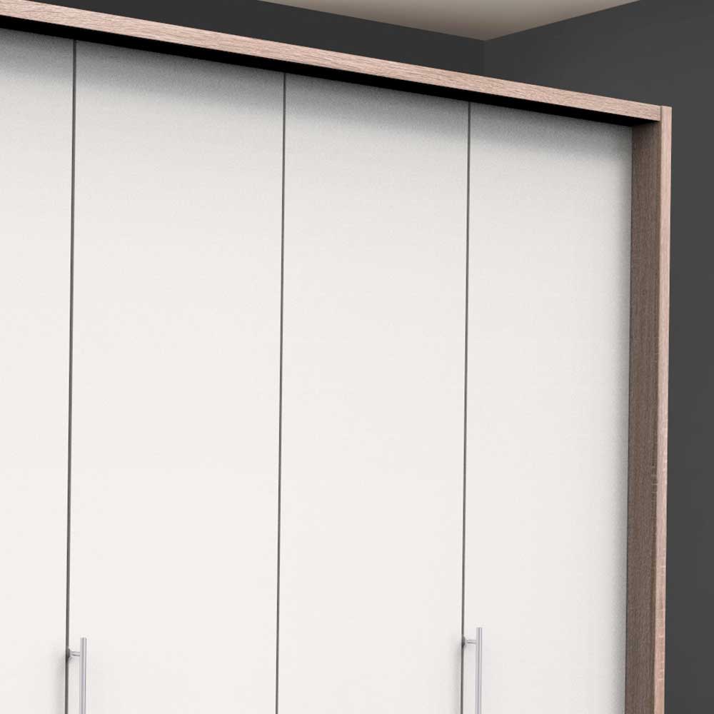 300cm Kleiderschrank mit Griffen aus Metall - Vaclyn