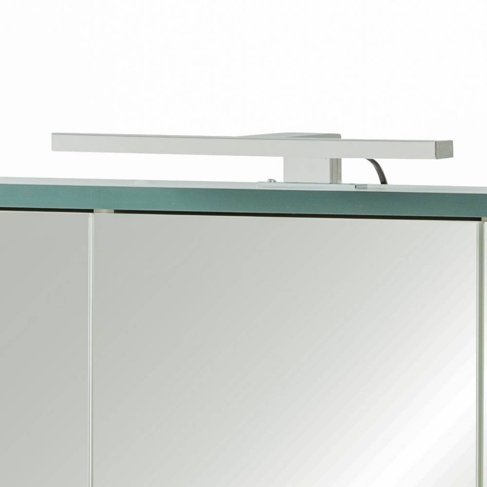 LED-Beleuchtung auf dem Bad-Spiegelschrank für optimale Lichtverhältnisse – Fridoloria