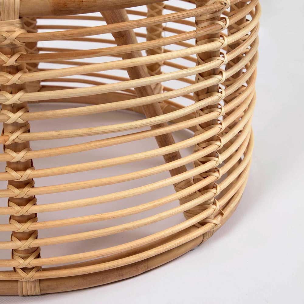 66x36x66 Couchtisch aus Rattan Geflecht - Phildel