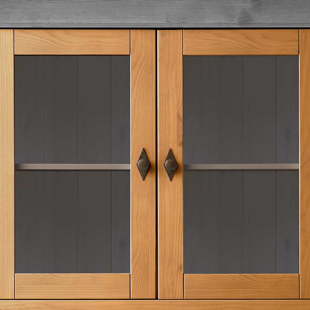 Country Style Buffet in Kiefer Lauge & Grau - Eshelas