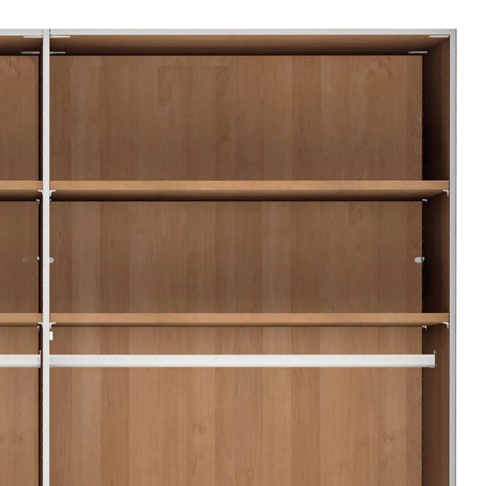 216 cm hoher XXL-Kleiderschrank in Erle - Murray