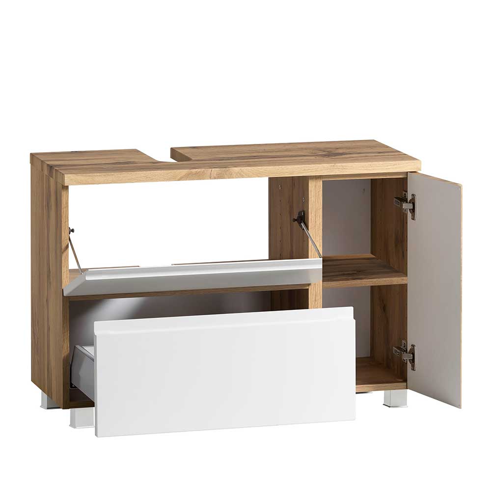 Bad Waschtisch Kombi - 85cm - Eight (zweiteilig)