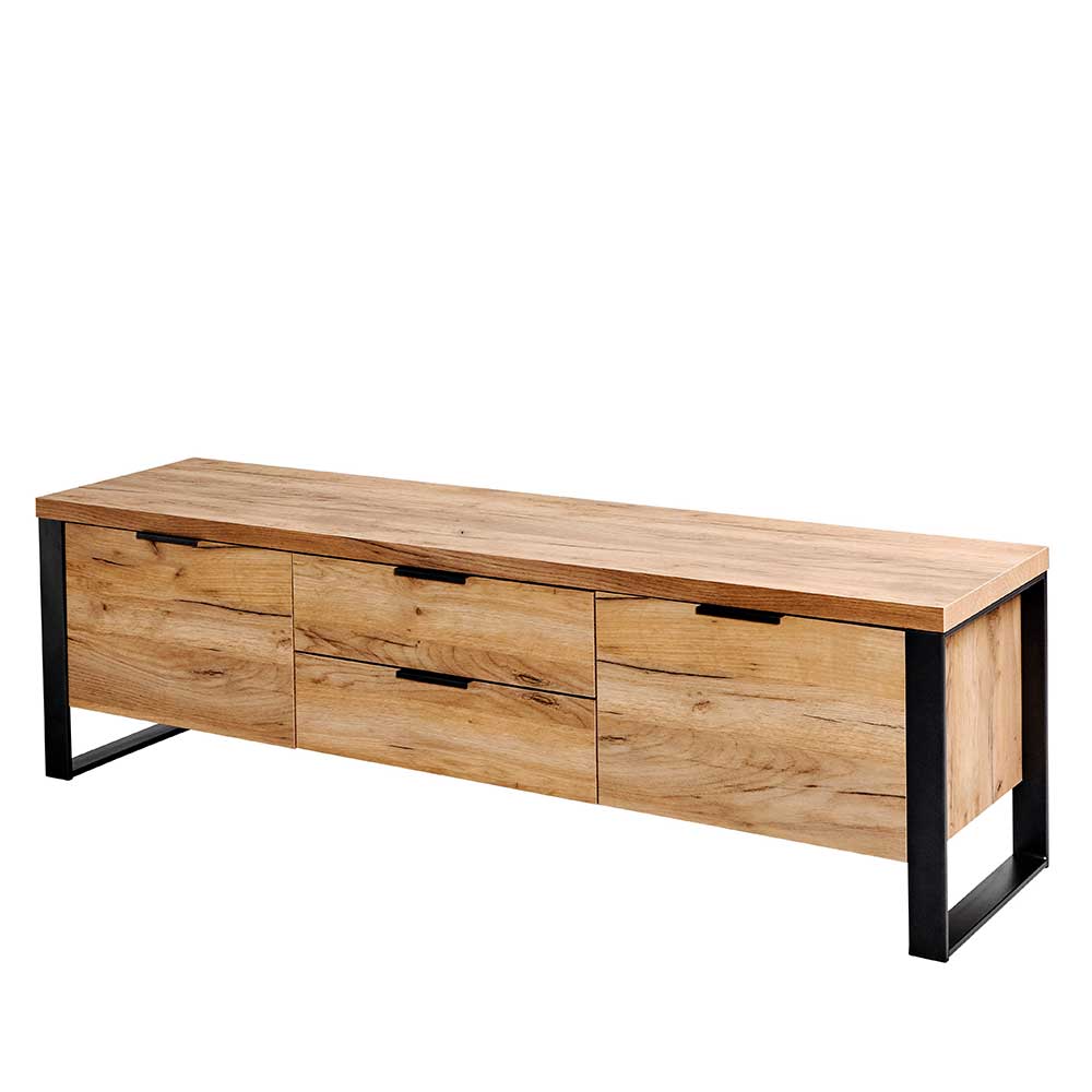 Stylisches TV Board mit 153 cm Breite - Ilvensa
