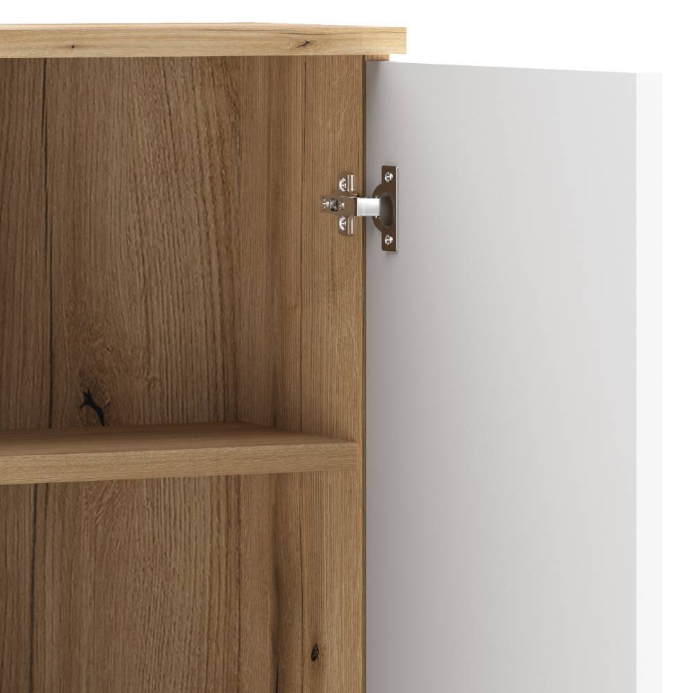Badezimmer Hängeschrank in Weiß - Naviron
