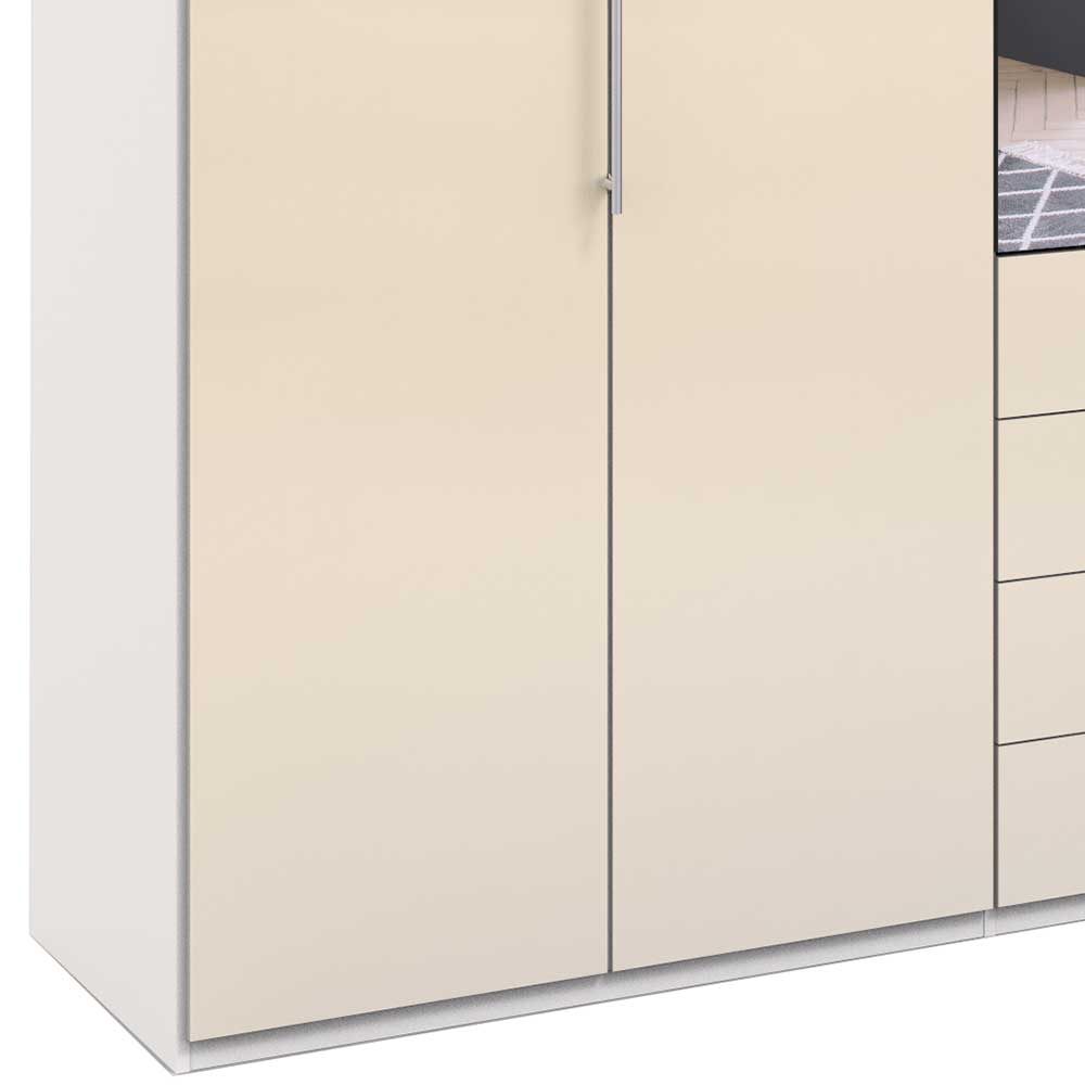 Großer Schlafzimmerschrank mit drei Falttüren - Zidarie
