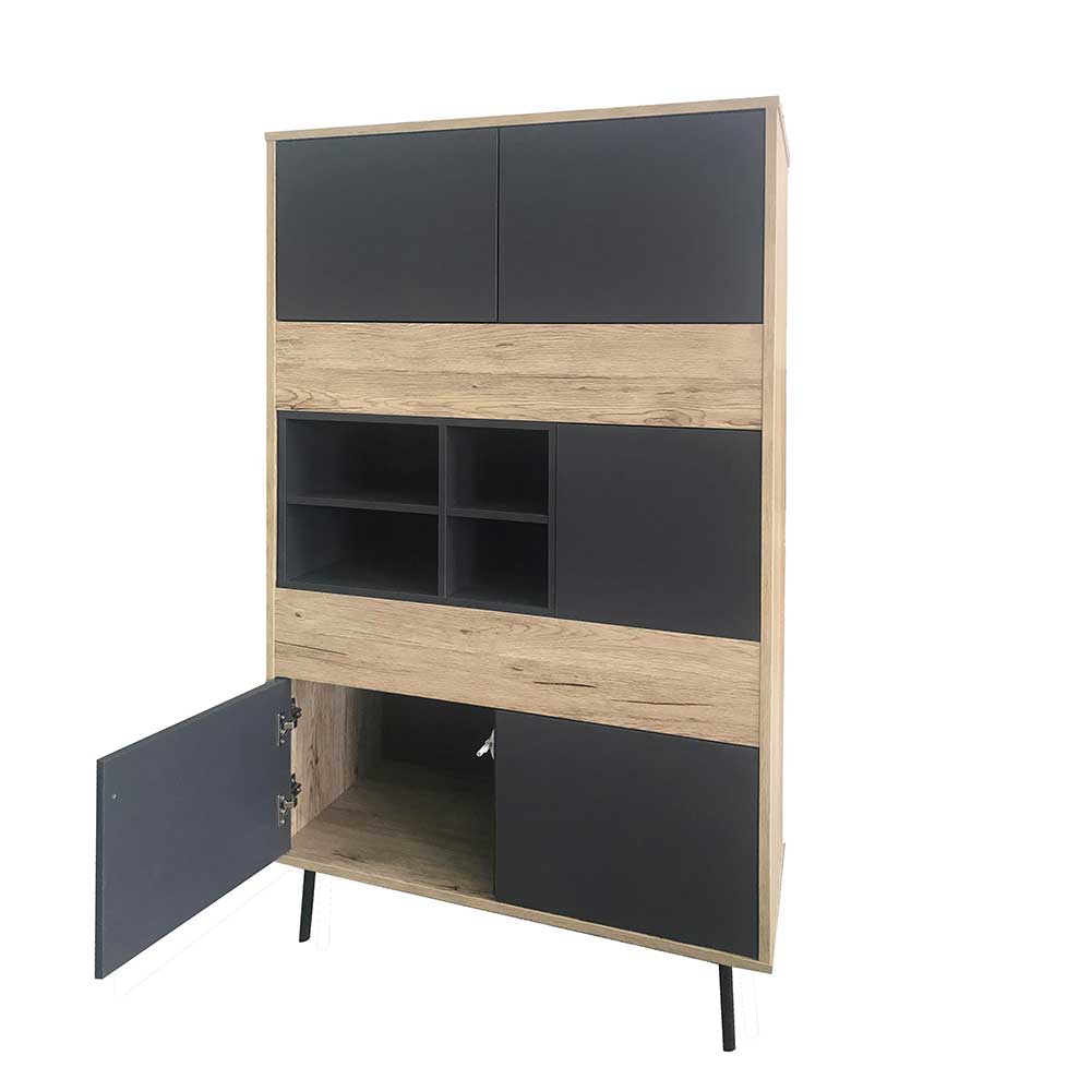 78x130x39 Highboard zweifarbig - Marica