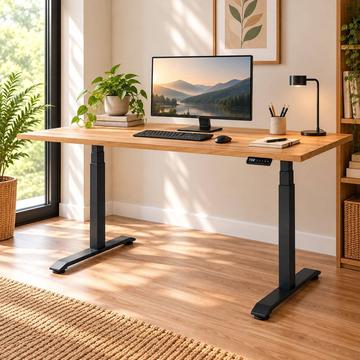 Office Arbeitstisch elektrisch höhenverstellbar - Calexia