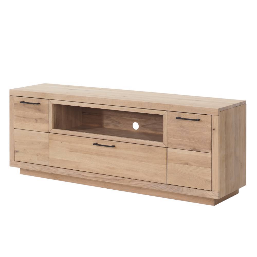 TV Lowboard aus Eiche Massivholz - Buzia