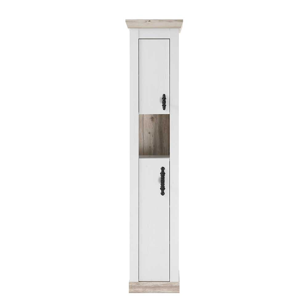 Bad Hochschrank im Landhaus Design - Doules